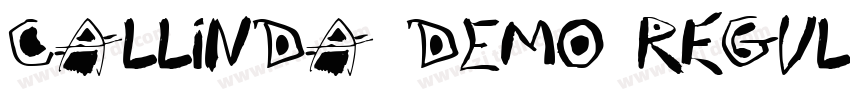 Callinda DEMO Regula字体转换